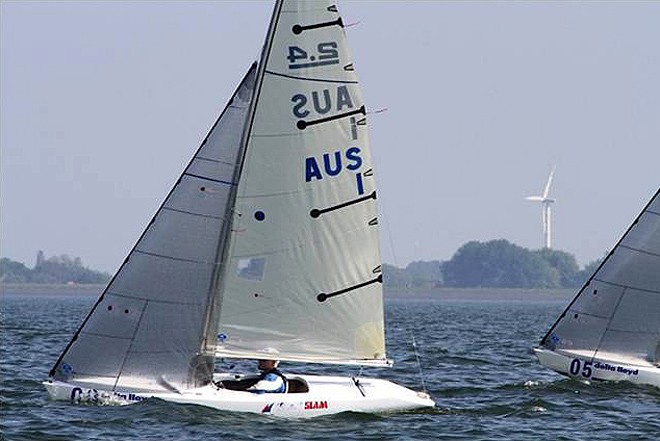 Matt Bugg racing on day three © Richard Scarr